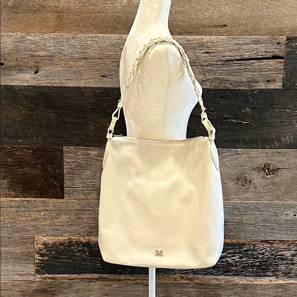 Sam Edelman Pebble Leather Tote/Computer/Hobo Bag - Picture 2 of 9